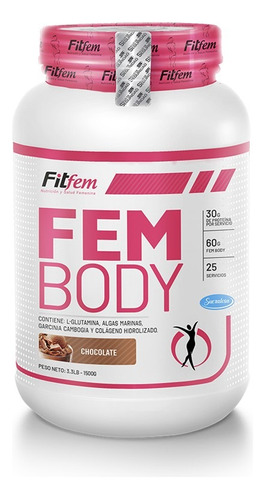 Fem Body 1.5kg Reemplazador De Comidas - Tienda Fisica