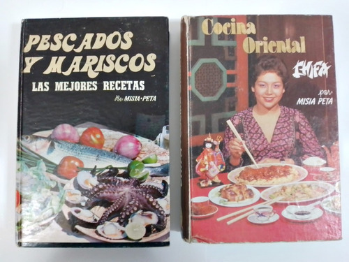 Libros Antiguos De Cocina Misia Peta Chifa Pescados Mariscos