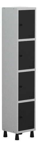 Armário Locker Guarda Volume Aço Light 1v 04 Portas