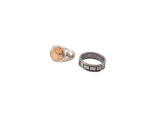 Pack X2 Anillos Importados H & M U Premium Hym Sin Género