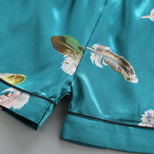 Wj Pantalones Cortos De Manga Corta Y Pijamas Cortos For