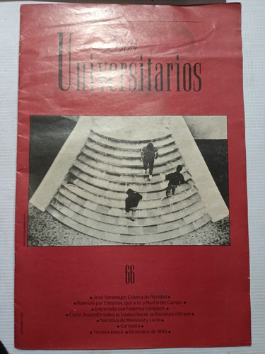 Revista Los Universitarios 67 Diciembre De 1994 Saramago Y +