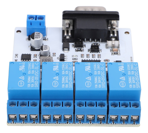 Módulo De Relé De 4 Canales Rs232 Opto Serial Port Control D