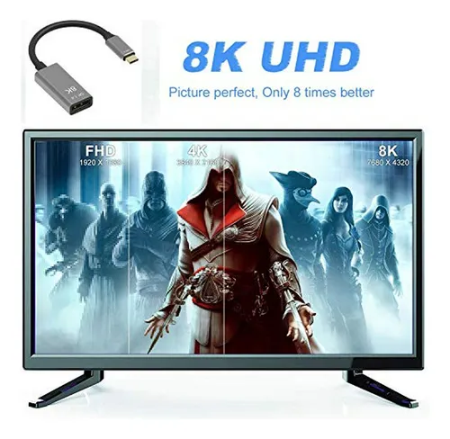 Cabledeconn Usb C A Displayport 1.4 8k 8k@60hz