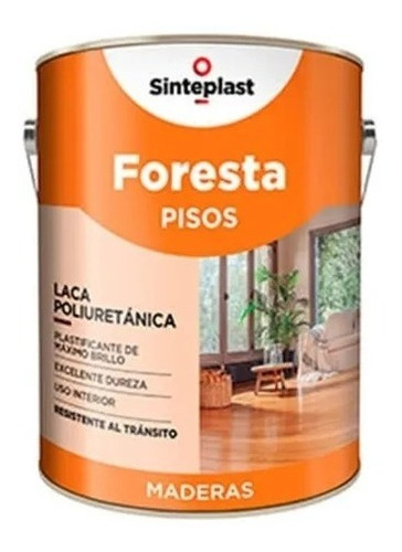 Laca Poliuretanica Pisos Foresta 1 Lt Sinteplast Mataderos