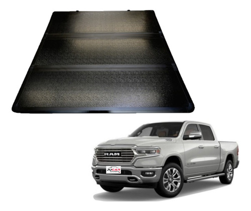 Tapa Agencia Hard Tri-fold Slim Dodge Ram 1500 D/c 2009-2023