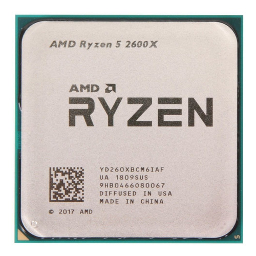 Procesador Amd Ryzen 5 2600x 12 Nucleos Am4 Stock Intel Cpu