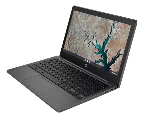 Laptop Chromebook Hp 11.6, 32 Gb De Almacenamiento, Gris Cen