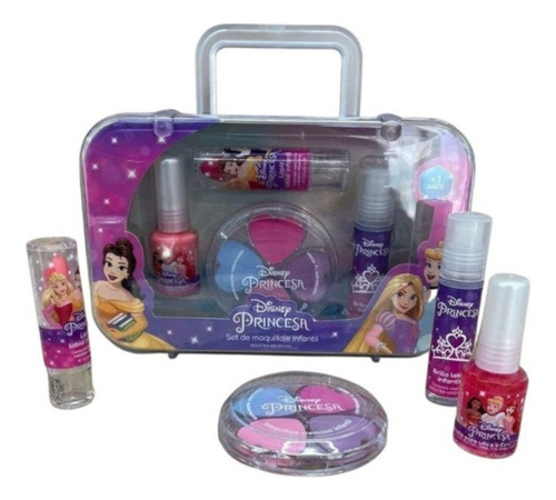 Valija Maquillaje Infantil Disney Princesas Regalo Original