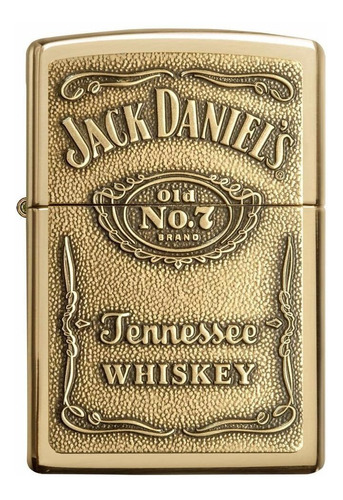 Encendedor Zippo 254bjd.428 Jack Daniels 2017 Orig 12ctas