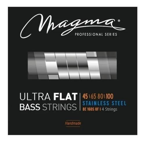 Encordado Magma Be160suf Bajo 4 Cuerdas 045/100 Ultraflat