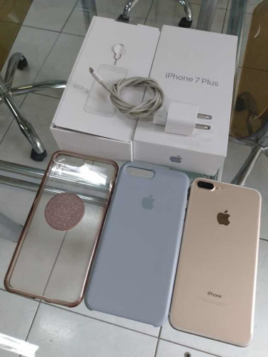 iPhone 7 Plus 32gb Gold Seminovo Com Caixa E Itens Originais