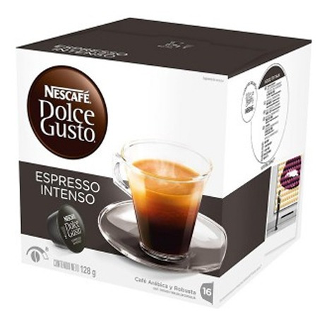 Imagen 1 de 7 de Capsulas Dolce Gusto Nescafe Sabor Espresso Intenso