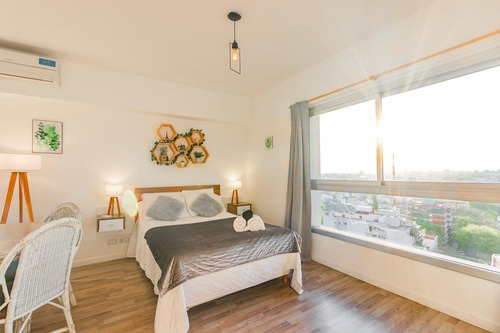 Imagen 1 de 30 de Amplio Monoambiente Full Amenities En Colegiales - Alquiler Temporario - Gran Vista