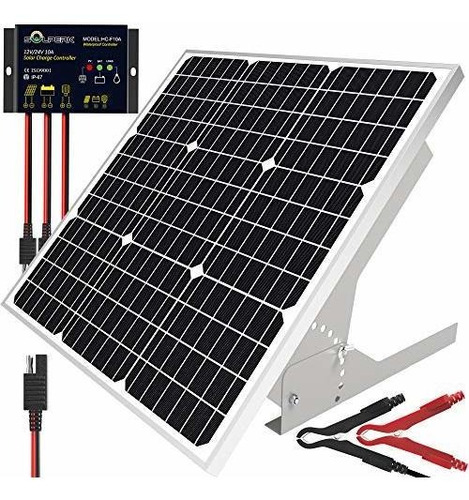 Panel Solar Solperk De 50 W Con  1 Controlador Regulador