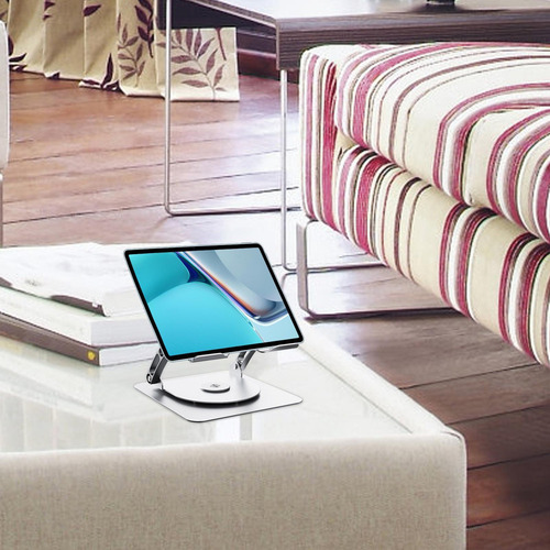 Soporte De Computadora Ajustable Con 360 Base Giratoria Sopo