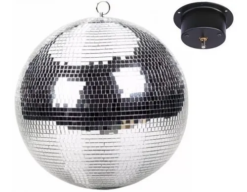 comprar Bola Disco De Espejos 12 Pul. 30 Cm Con Motor Abregoaudio