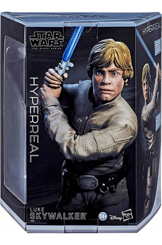 Star Wars Luke Skywalker Hyperreal De Coleccion Figura 20cm