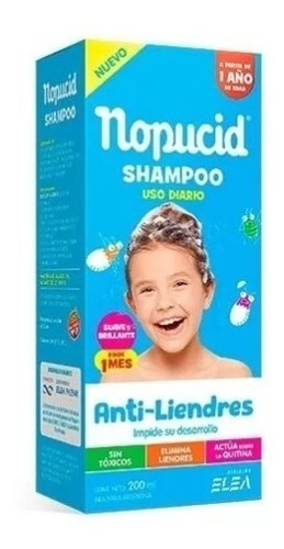 Shampoo Nopucid Uso Diario X 200 Ml