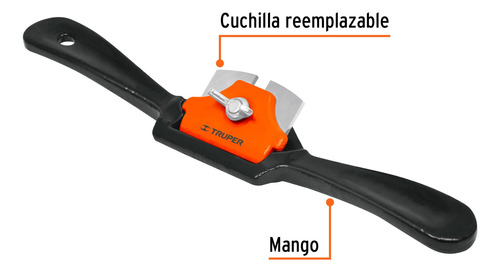 Cuchillo De Vuelta 9 Cara Recta Truper 12058
