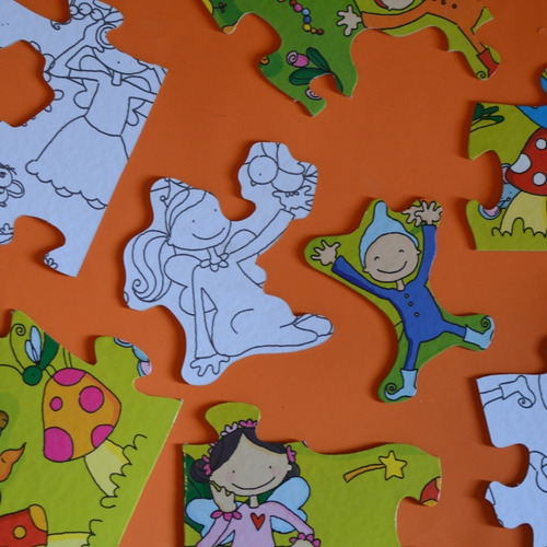 Imagen 4 de 10 de Set 2 Rompecabezas Piso Niños 28 Piezas Didacticos Infantil