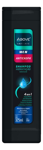 Shampoo Masculino Anticaspa Alivia A Coceira 325ml Above