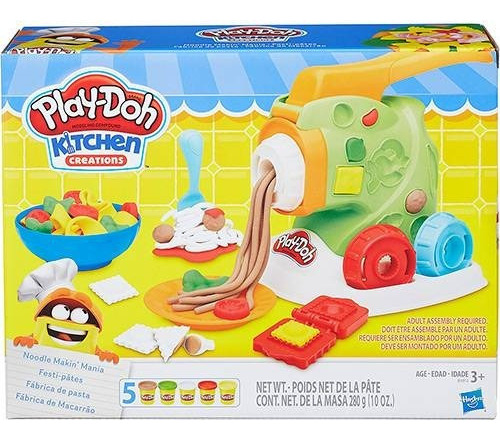 Play Doh Kitchen Creations Fábrica De Macarrão Hasbro B9013