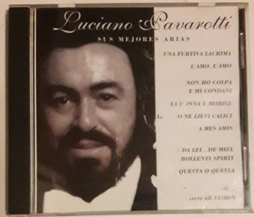 Luciano Pavarotti Cd Sus Mejores Arias(en Vivo)-ver Descrip.
