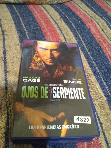 Ojos De Serpiente -nicolas Cage (vhs)