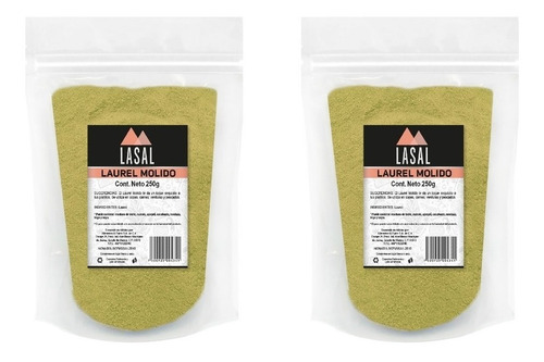 Laurel Molido 250 Gramos 2 Piezas