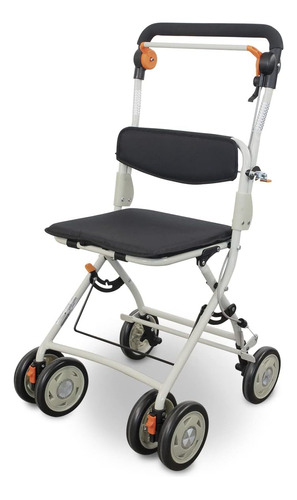 Mobiclinic, Carro De La Compra Con Asiento, Andador Plegable