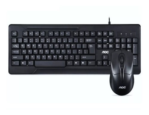 Combo Teclado Mouse Usb Alambrico Y Wireless, Inalambrico