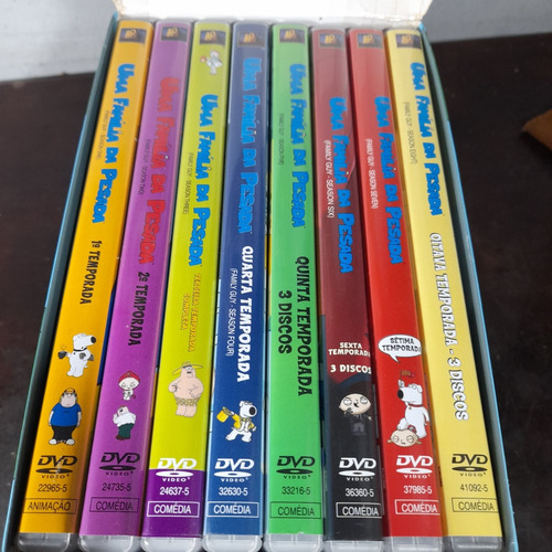 Imagem 3 de 3 de Box Dvd Uma Família Da Pesada Temporadas 1 A 8.. 22 Discos.