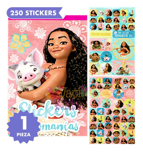 Moana Block De Stickers Artículo Fiesta - Moa0m1