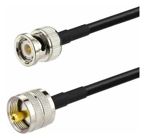 Cable De Extensión Pl259 Para Antena Bnc Macho A Macho