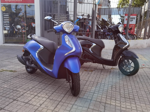 Imagen 6 de 21 de Yamaha Fascino 125 Inyeccion Casco De Regalo 100% Financiada