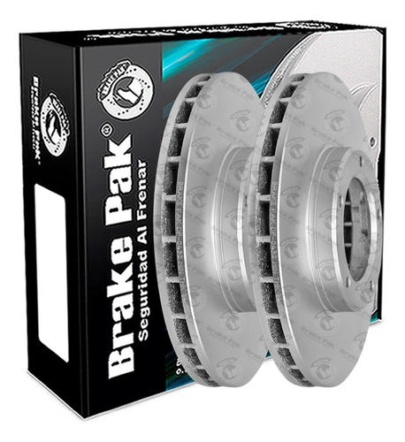 Discos De Freno Marca Brake Pak Para Toyota 4x4 Macho 4.5