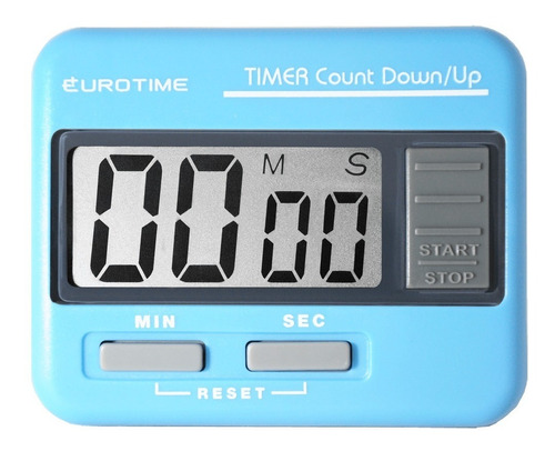 Reloj Timer Profesional Eurotime Celeste 27/086-03 C/ Iman