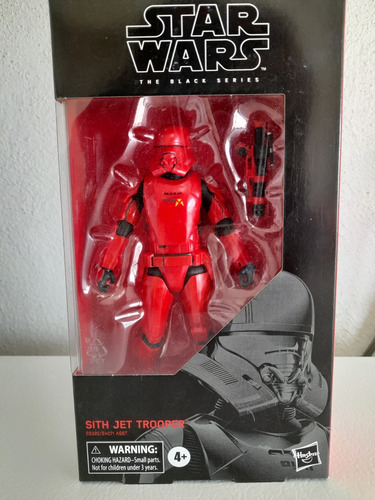Sith Jet Trooper The Black Series Star Wars (Usado)