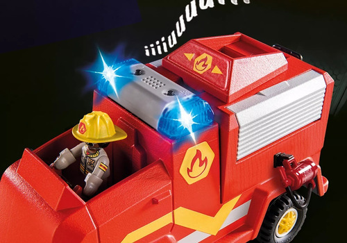 Juego Playmobil Duck On Call Vehículo De Emergencia Bomberos Cantidad de piezas 32