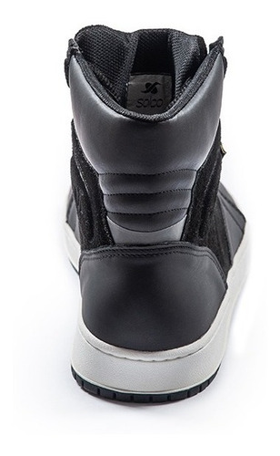 Botas Moto Solco Zapatillas Ruta Viaje Corta Cuero Cordones