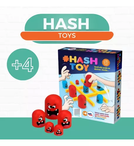 Jogo Hash Toy – Zepelim Brinquedos Educativos