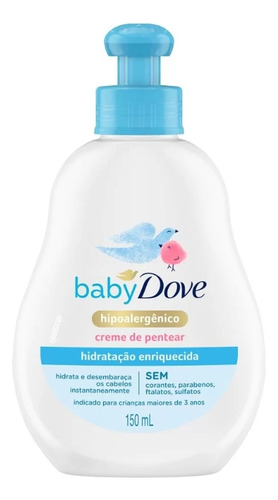 Crema Para Peinar Baby Dove Hipoalergenica Importado
