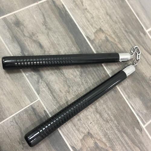 Imagen 5 de 8 de Nunchakus Chacos Cadena Con Rodillo Artes Marciales 1001 V2