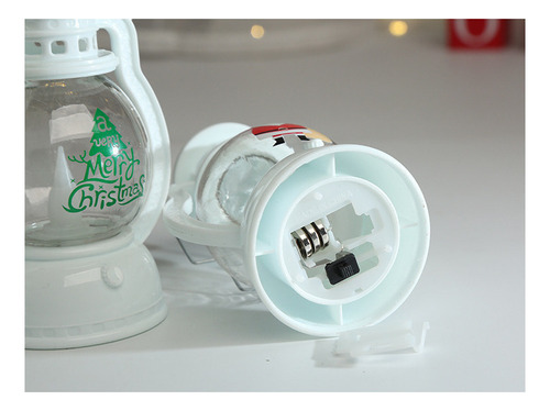 Q Adornos Decorativos De Luz Nocturna Portátil Navideña 4
