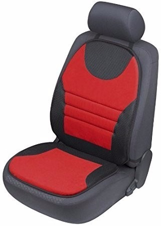 Cubreasiento Universal 1 Pieza  Auto Camioneta Rojo Y  Negro