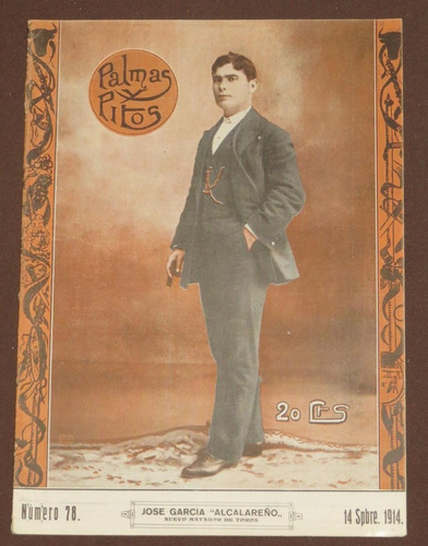 Palmas Y Pitos Revista Taurina 1914 Num.78 