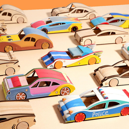 Mini Automóvil Graffiti Kit De Artesanía De Estilo E
