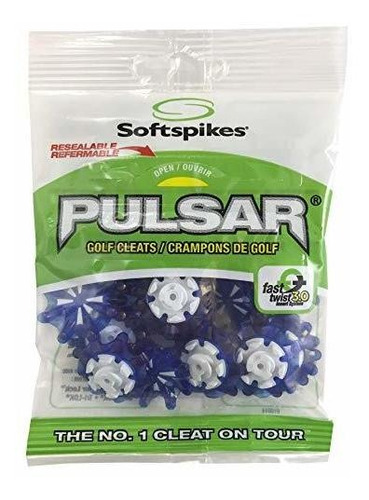 Crampones Golf Softspikes Pulsar 3.0 Azules