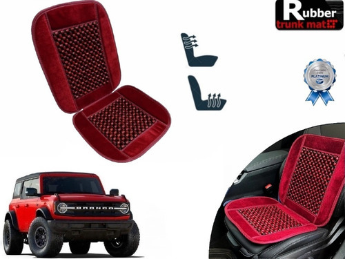 Cubre Respaldo Vino Asiento Bolitas Bronco 4 Door 2022